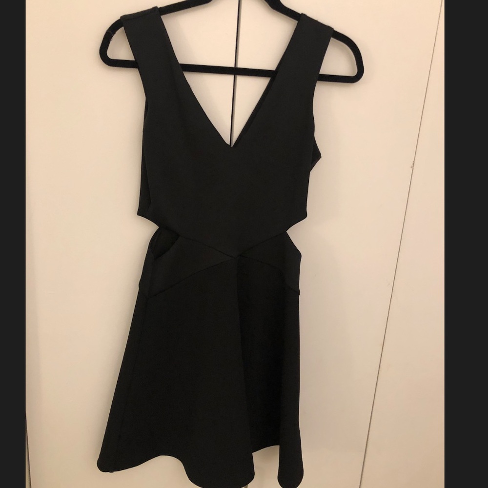 Topshop Black Cocktail Dress